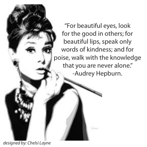 Audrey Hepburn On Beauty Posted on 8 December 2010 by etchedintin
